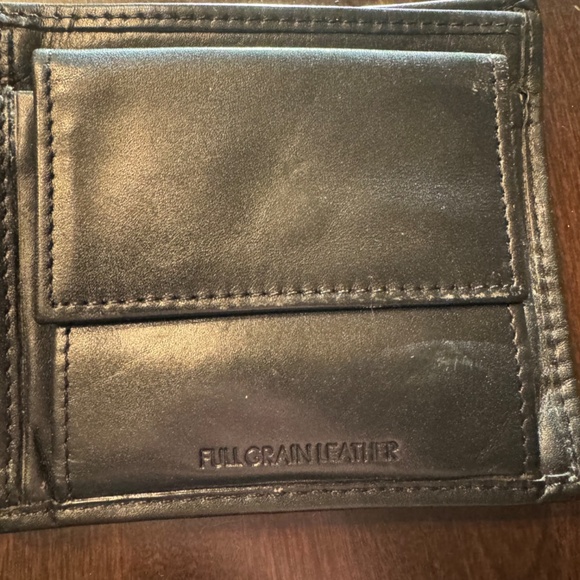 Calvin Klein Black Leather Bifold Wallet - Picture 4 of 5